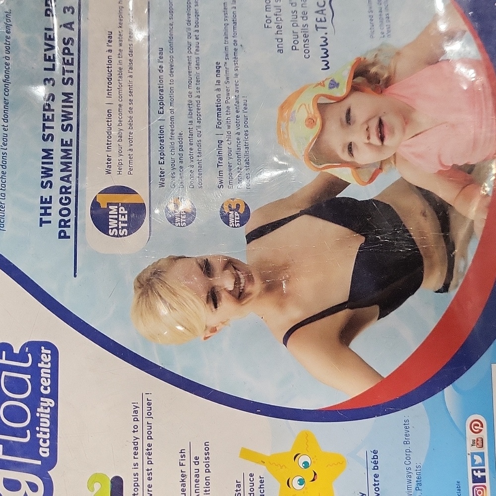 SwimWays Inflatable Baby Spring Pool Float Activity Center - Picture 3 of 3
